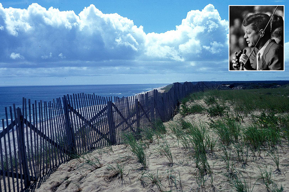 Cape Cod National Seashore was protected by legislation signed into law by John F. Kennedy