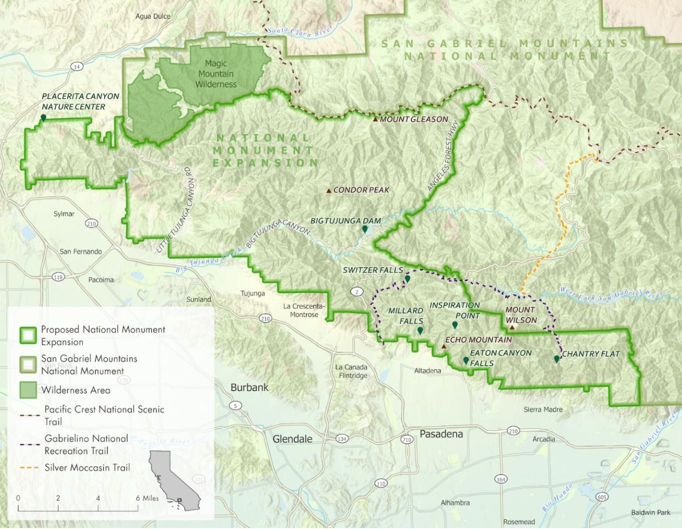 San Gabriel Proposed Expansion Map 