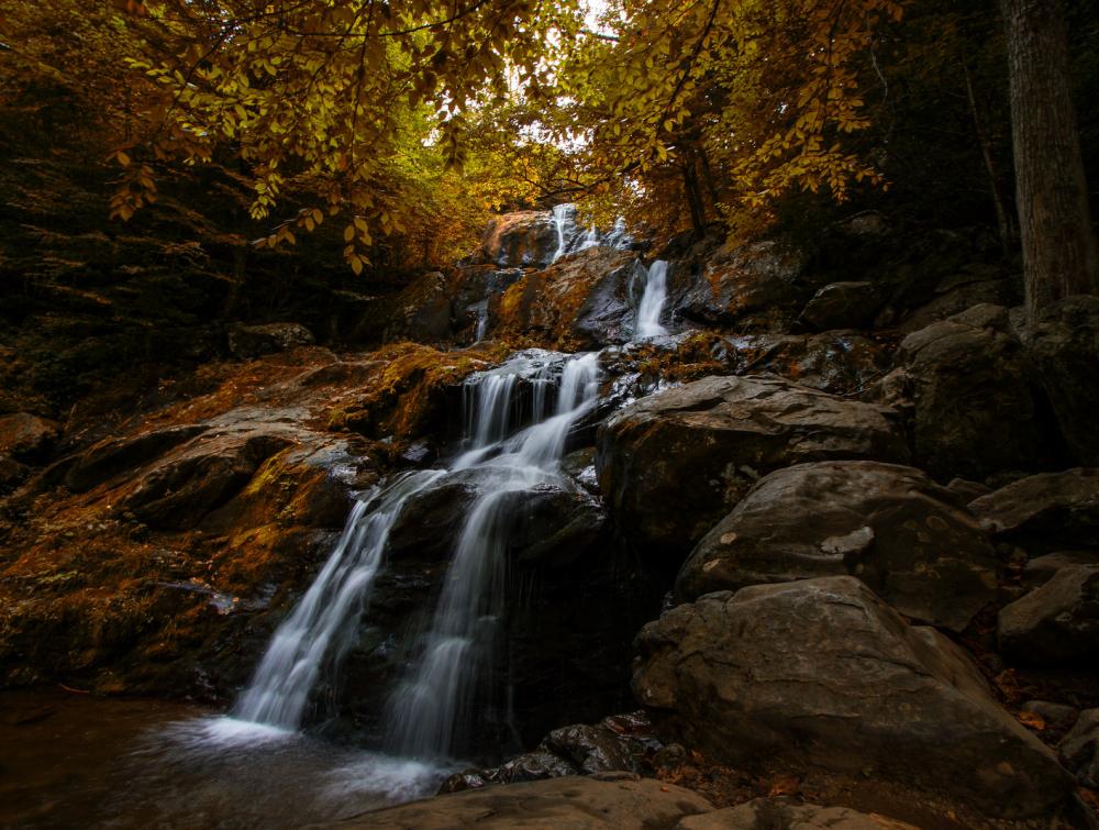 Waterfall in Shenandoah National Park, flickr