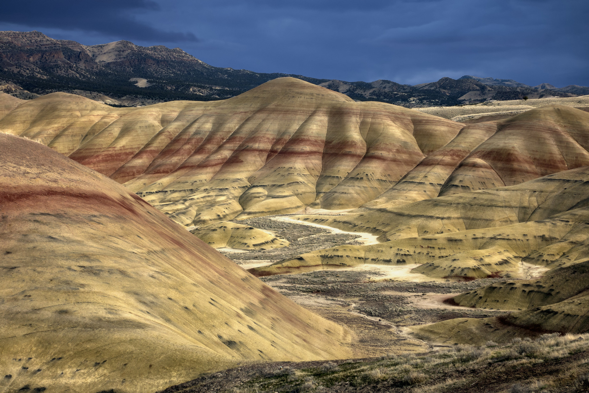 Colorful hills 