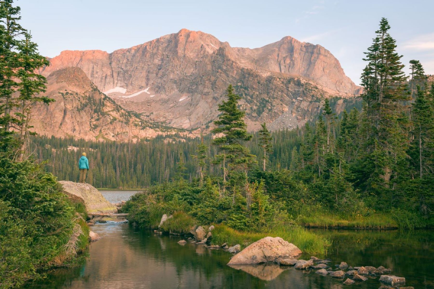 tall rocky mountains