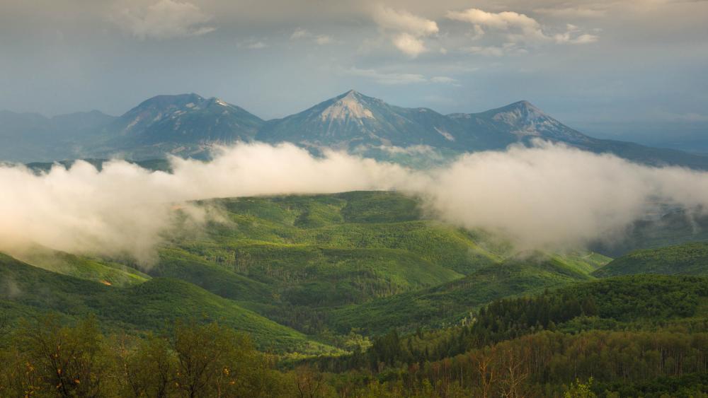 Mountains in the North Fork Valley, Colorado