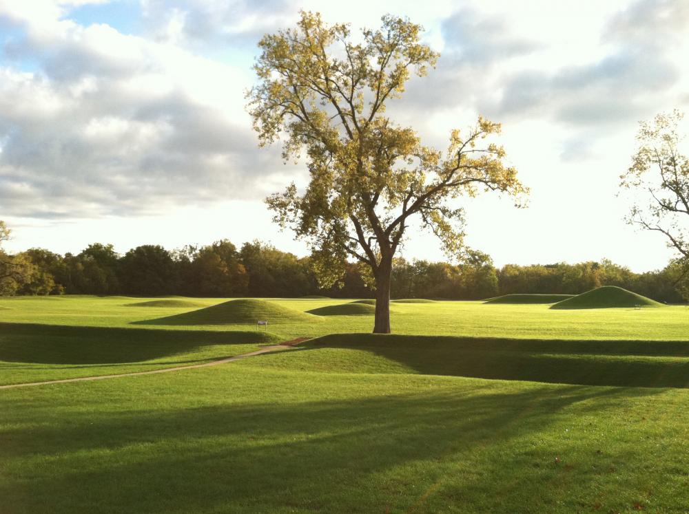 Mounds at Hopewell Culture National Historical Park, Ohio