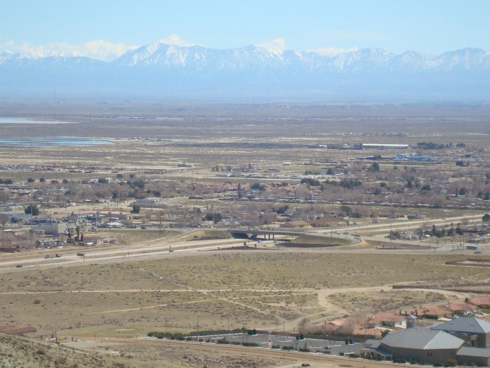 The city of Rosamond in eastern Kern County