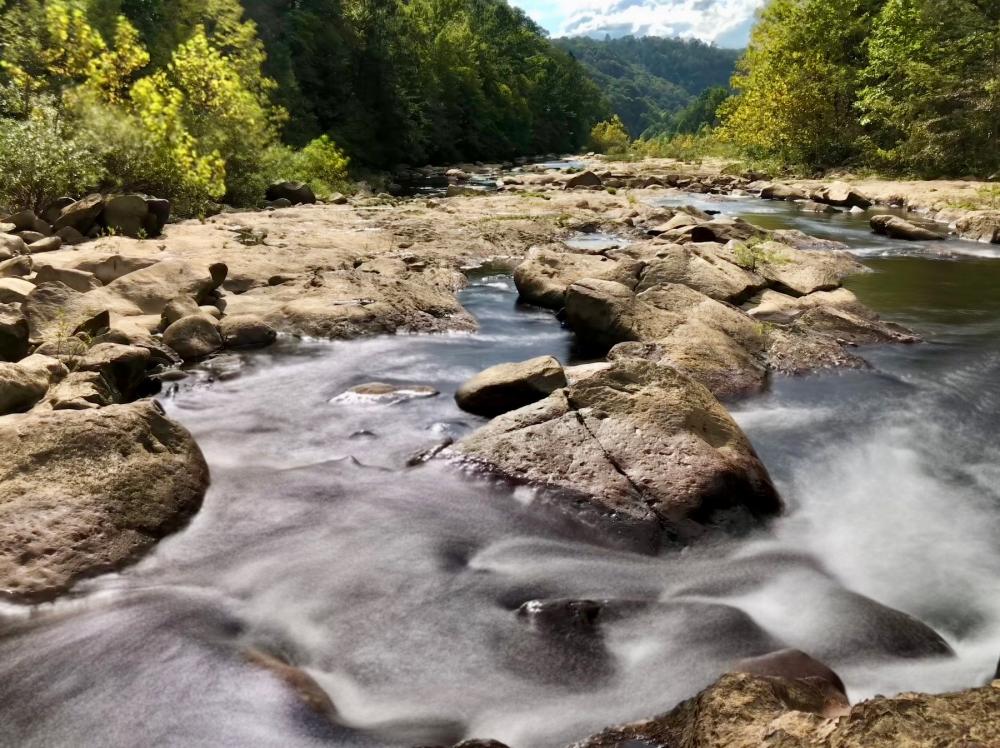 River near Little Frog Mountain Wilderness, Tennessee