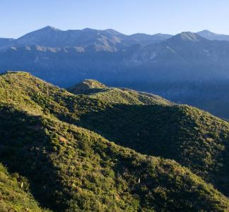 San Gabriel Mountains, California.