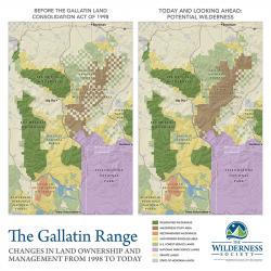 The Gallatin Range: Changes in land ownership and management